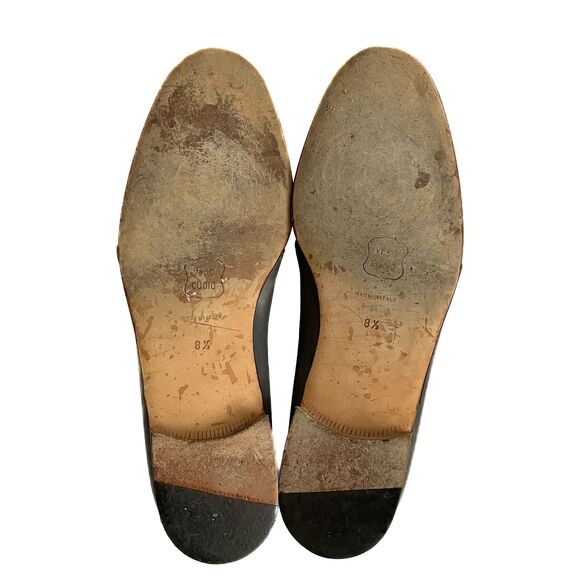 Vintage 70s/80s Dusty Blue Loafers by Vittorio Ricci - Picture 5 of 5